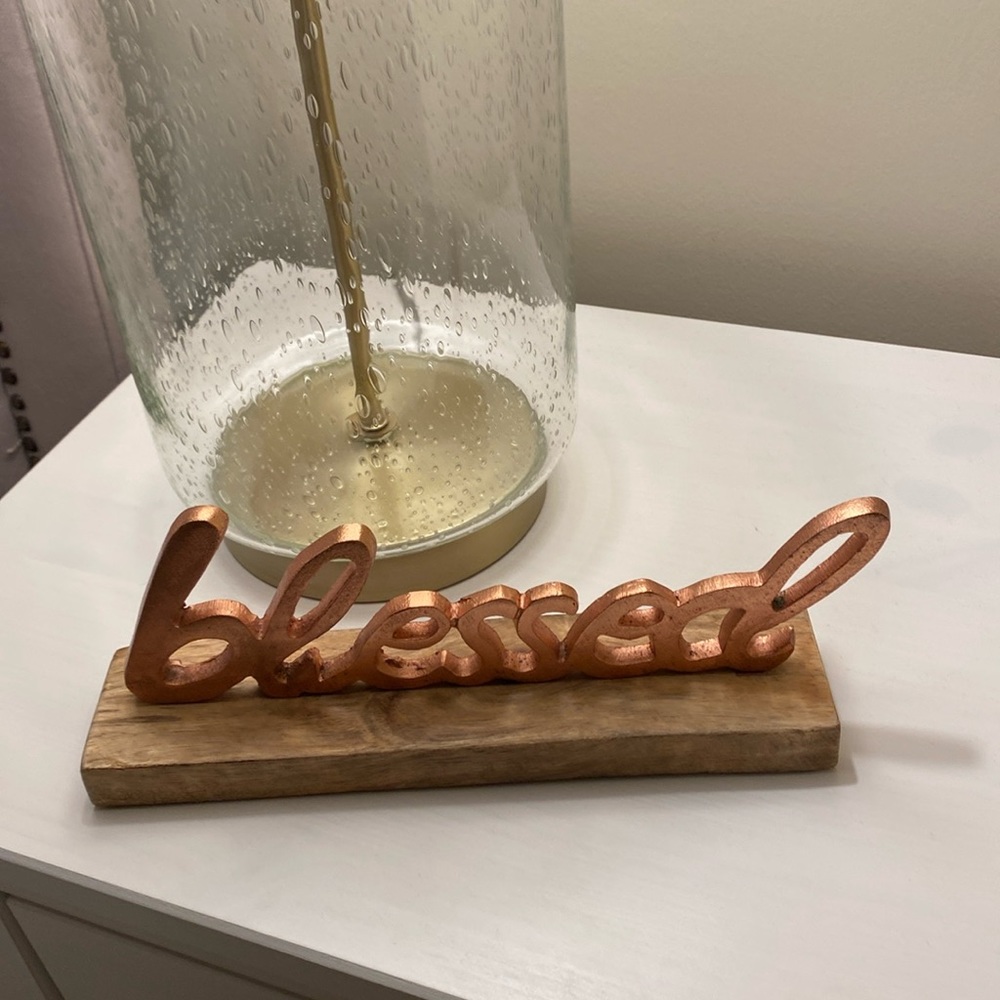 Blessed Decor Sign
